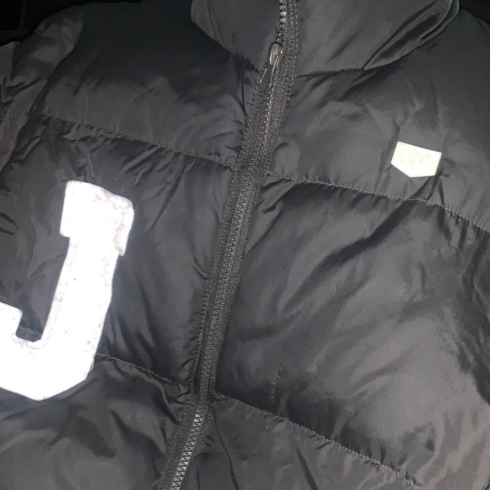 Men's Classic Black Puffer Jacket